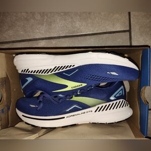 New! Brooks Adrenaline GTS 23 Men’s Boys Running Shoes Blue/Nightlife/Black Sz 8